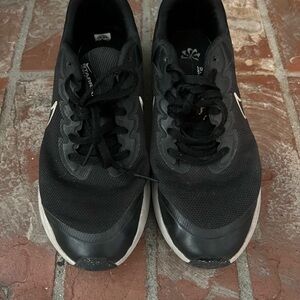 Nike StarRunner Black Sneakers with White Swoosh Accent